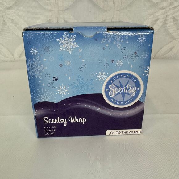 5 for $25| Scentsy Joy To The World Christmas Full Size Wrap - Picture 4 of 5